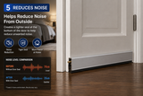 Automatic Drop-Down Door Seal – Blocks Drafts, Noise & Light