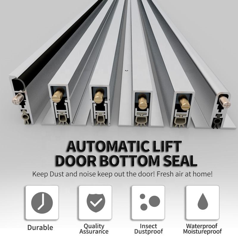 Automatic Drop-Down Door Seal – Blocks Drafts, Noise & Light