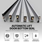 Automatic Drop-Down Door Seal – Blocks Drafts, Noise & Light