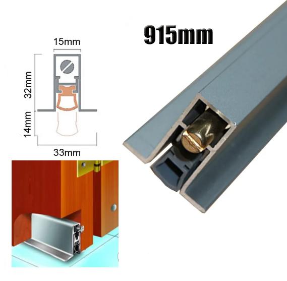 Automatic Drop-Down Door Seal – Blocks Drafts, Noise & Light